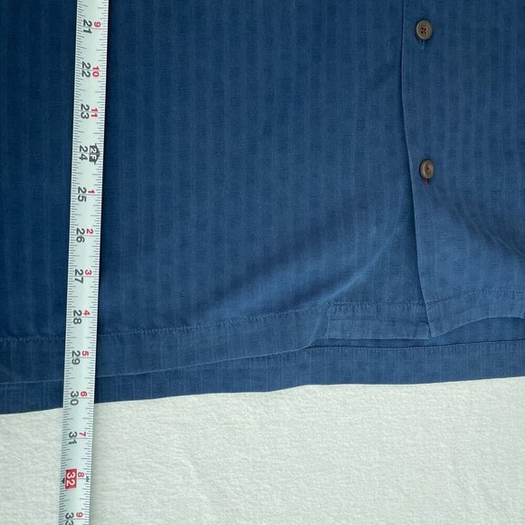 Tommy Bahama Silk MLB Baseball Game 2011 Mid-Summer Classic Shirt Blue Men XL‎ - Picture 8 of 11